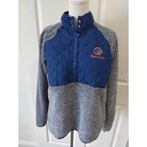 Antigua Boise State Broncos Fleece Pullover Jacket Women's Size L